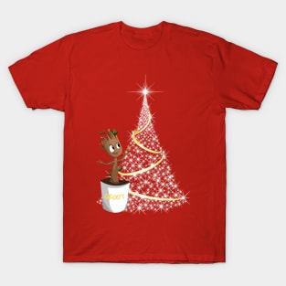 Groot Christmas Tree T-Shirt